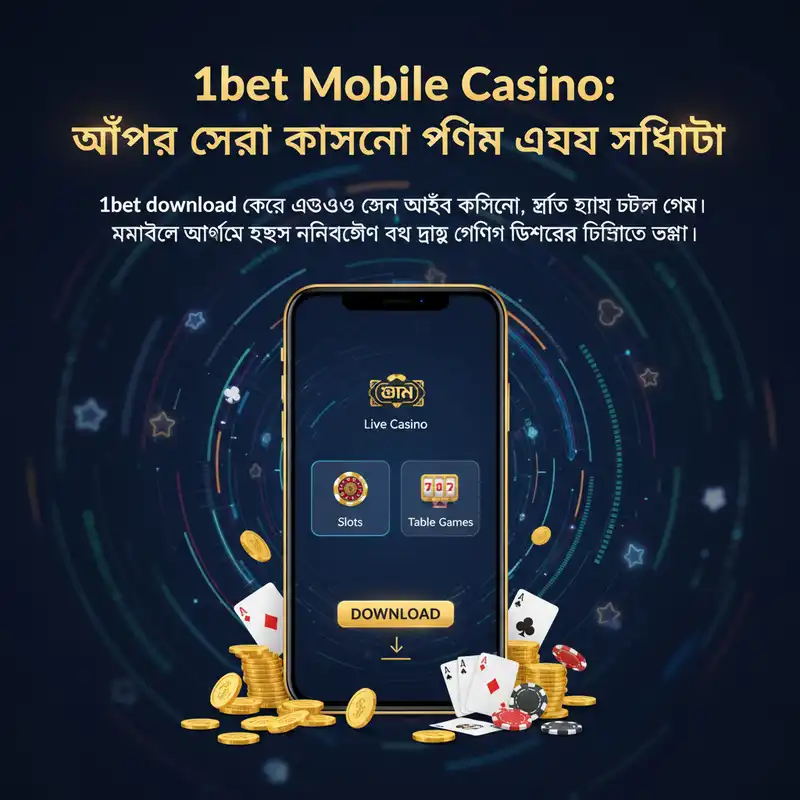 1bet Mobile Casino App Features